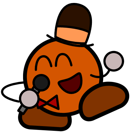 Orange Comedian Character