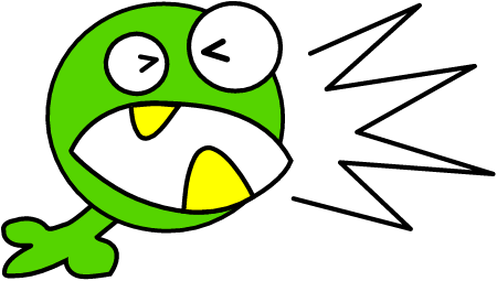 Scaring Green Monster