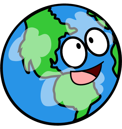 Smiling Planet Earth