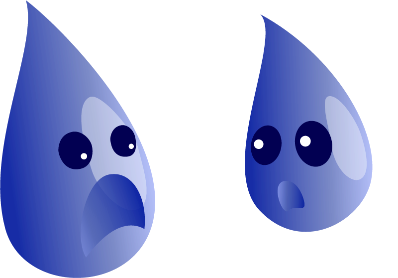 Surprised Raindrops
