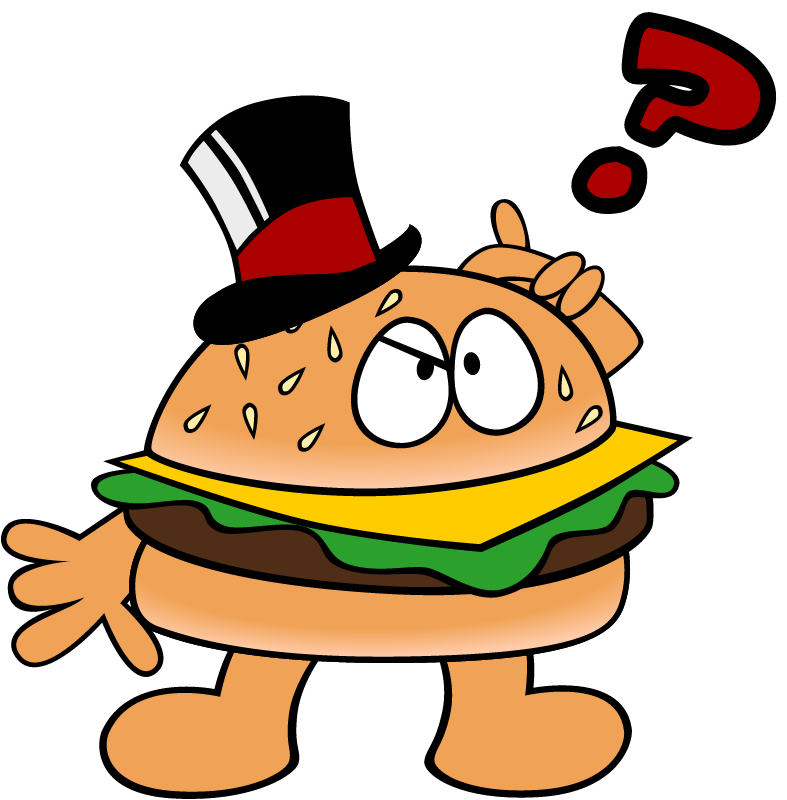 Thinking Burger Man