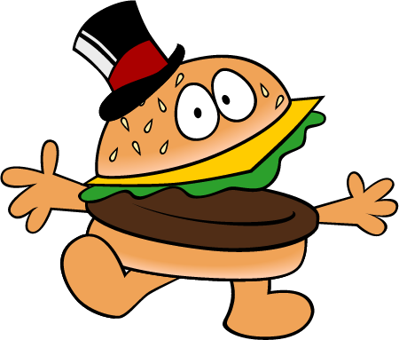 Top Hat Burger Man