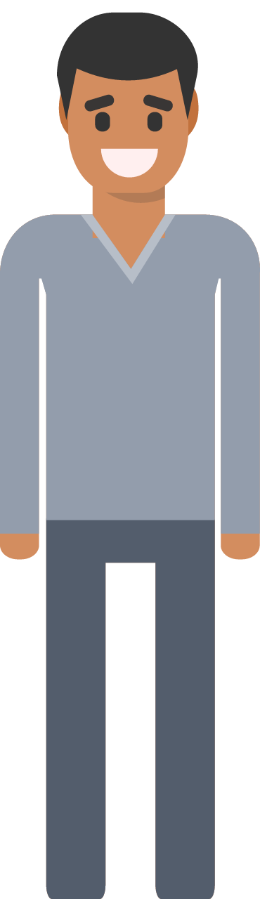 Simple Smiling Person