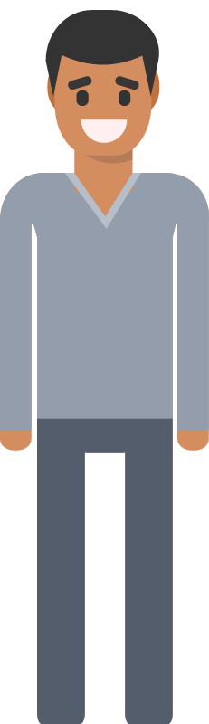 Simple Smiling Person