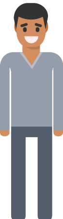Simple Smiling Person