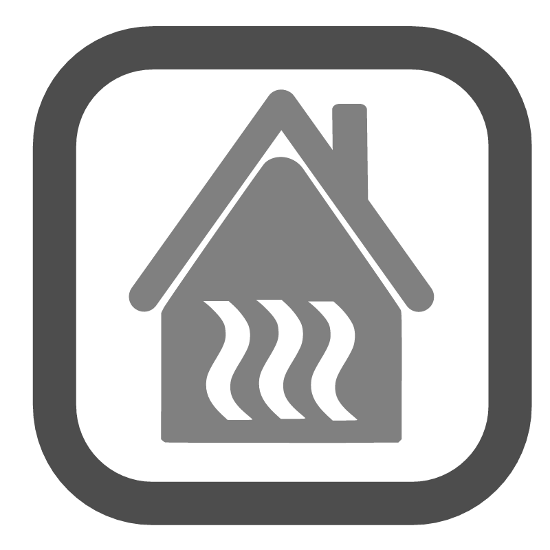 Central Heating Home Icon