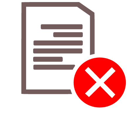 Document Remove Icon