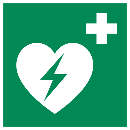 Heart Defibrillator Symbol