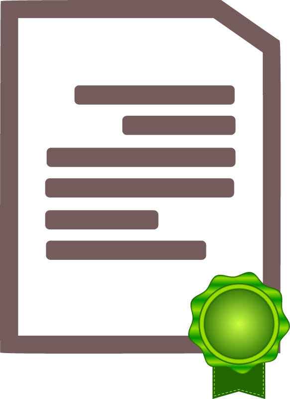 Sealed Certificate