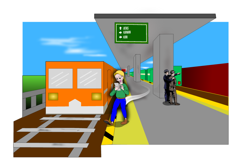 Distracted at the Station