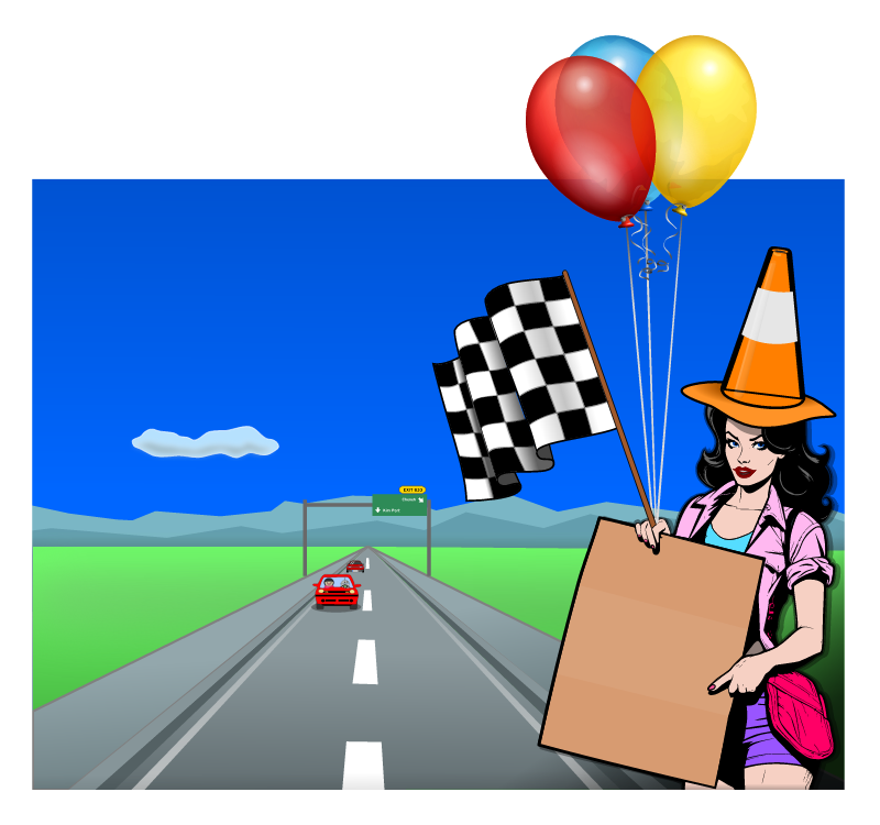 Eccentric Hitchhiker