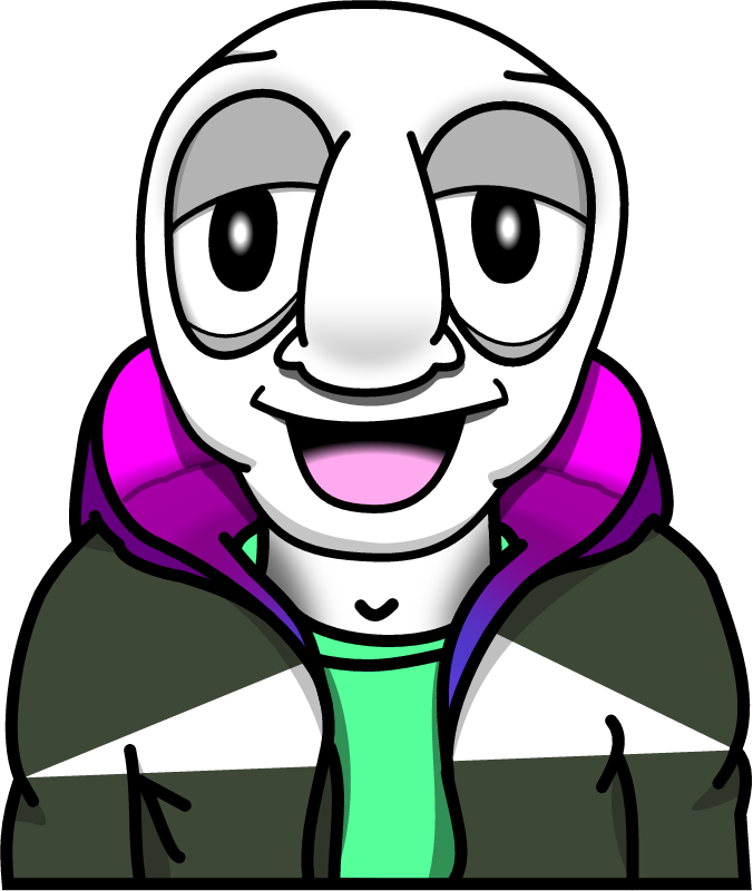 Happy Turtle-Headed Man