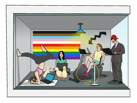 Open Work Space Concept