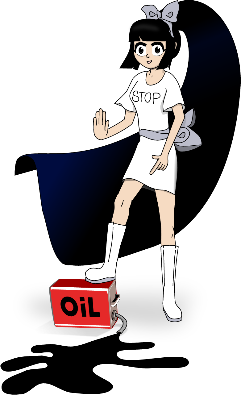 Stop Oil Activist Girl
