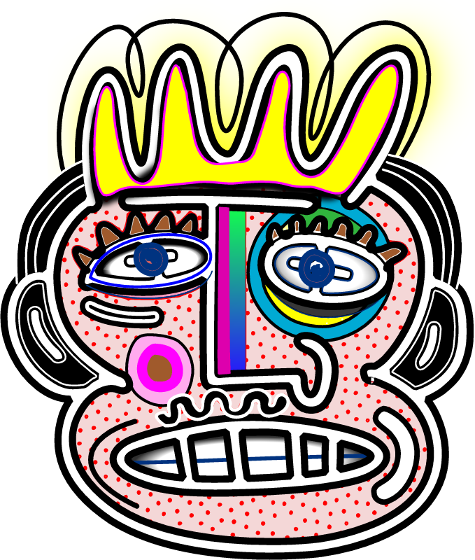 Street Art Face Remix