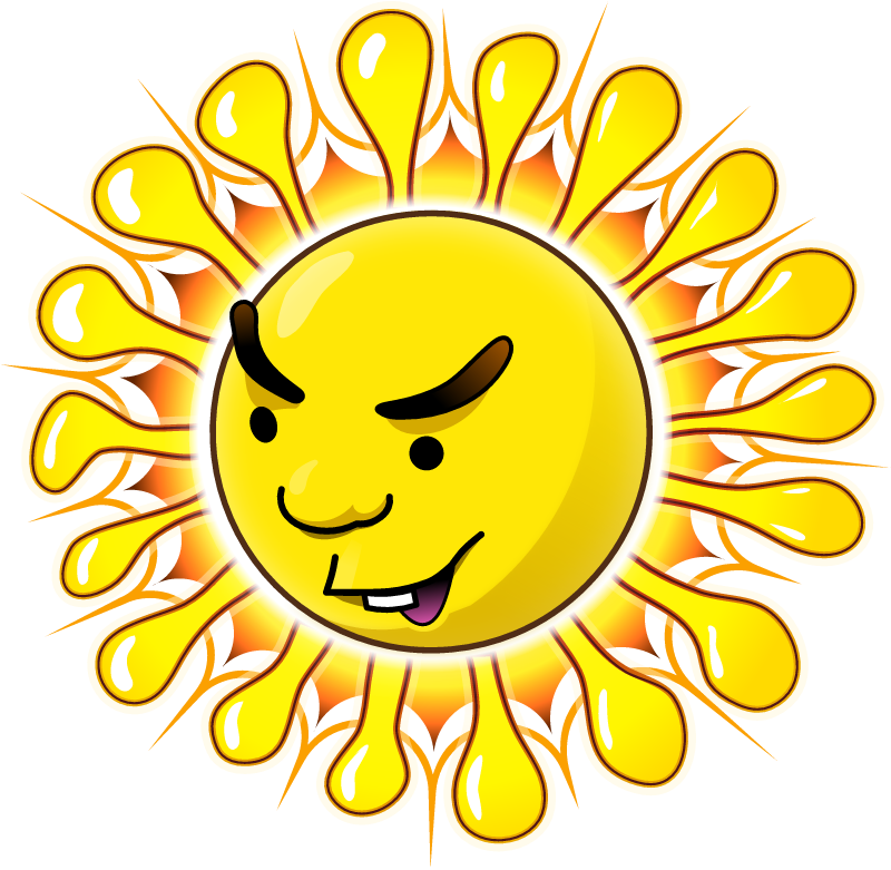 Teasing Sun with Rays