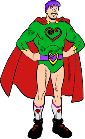 Valentine's Superhero of Love