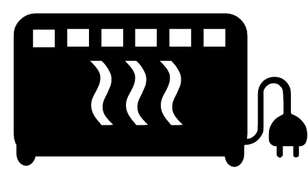 Electrical Heating Icon