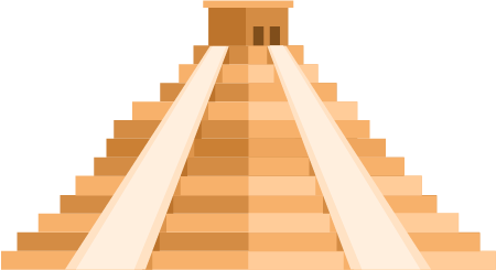 Ancient Mayan Pyramid 