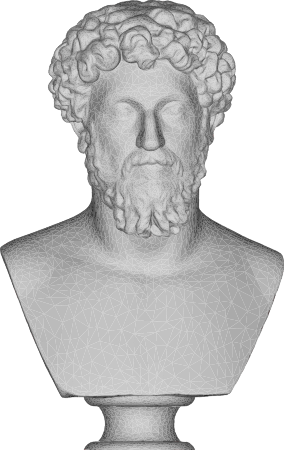 3D Marcus Aurelius Bust