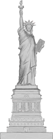 3D Statue of Liberty