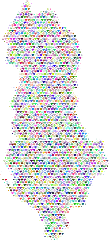 Albania Love & Peace Map