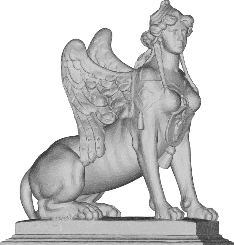 Ancient Egyptian Sphinx 3D