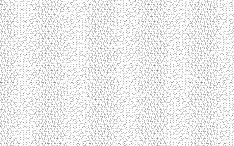 Aperiodic Tile Outlines