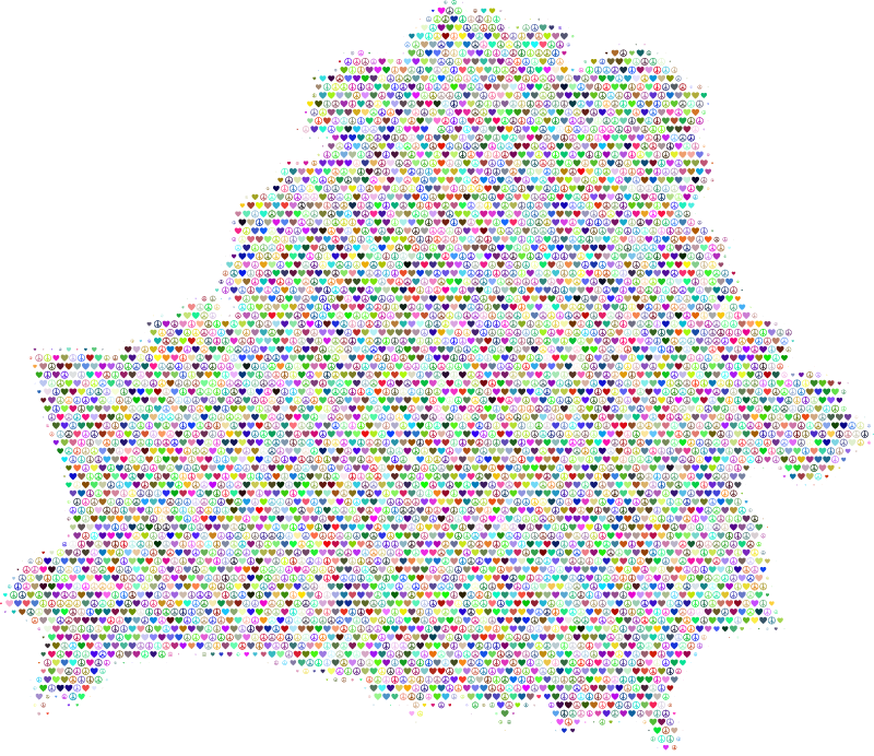 Belarus Love & Peace Map