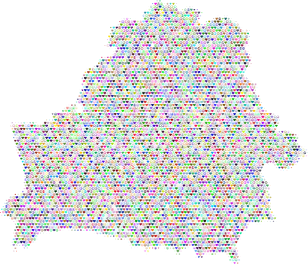Belarus Love & Peace Map