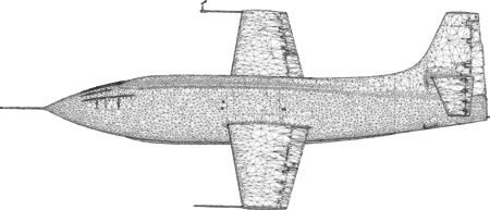 Bell X-1 Plane 3D Model