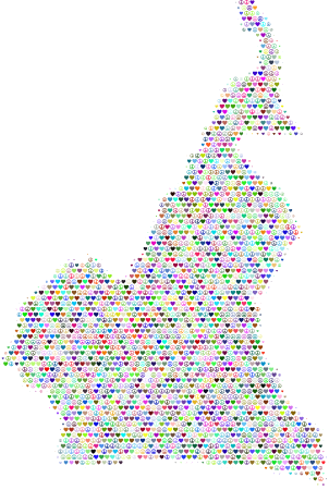 Cameroon Love & Peace Map