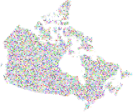 Canada Love & Peace Symbol