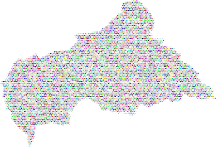 Central African Republic Peace Map