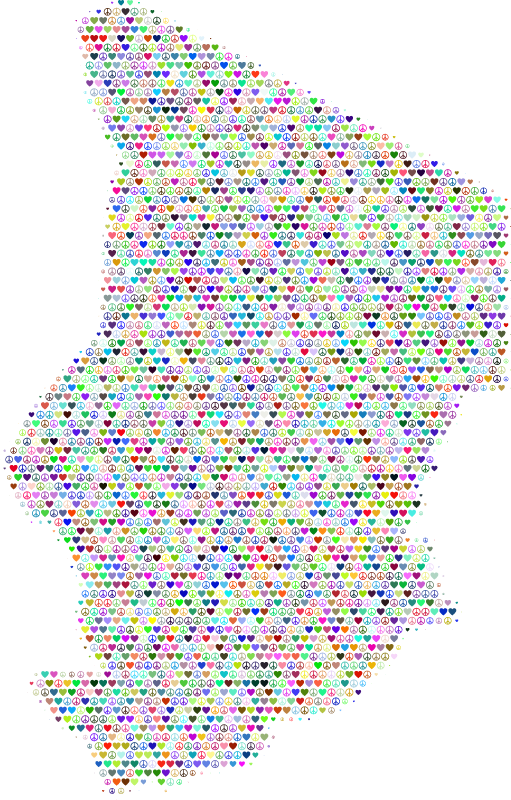 Chad Love & Peace Map