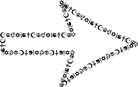 Coexist Direction Arrow