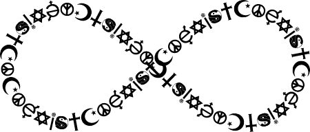 Coexist Infinity Symbol