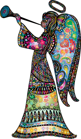 Colorful Decorative Angel