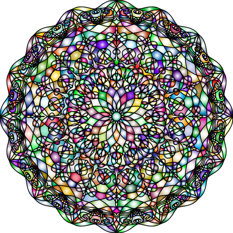 Colorful Mandala by Freddy Dendoktoor