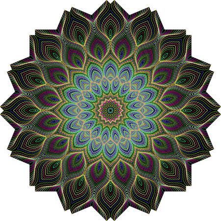 Colorful Mandala of Civilization