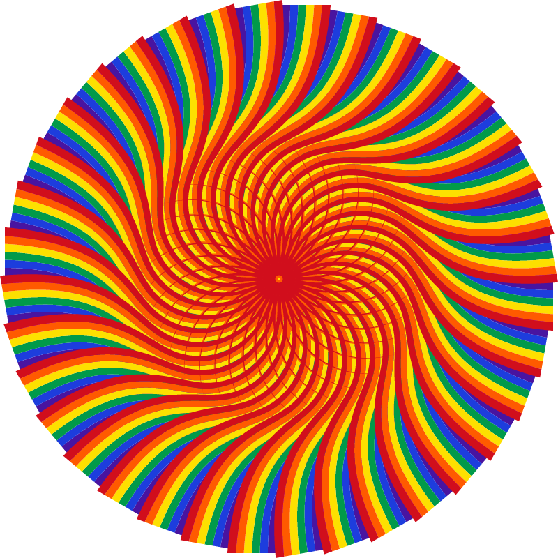 Colorful Mandala Sun