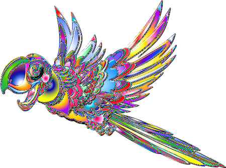 Colorful Parrot Illustration