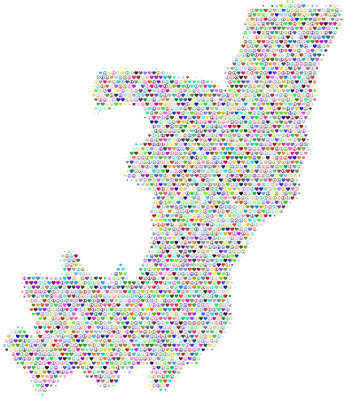 Congo Love & Peace Map