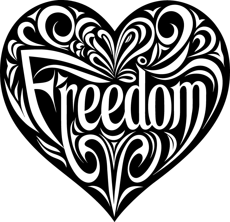 Created Freedom Heart