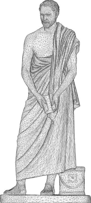 Demosthenes Geometric Wireframe