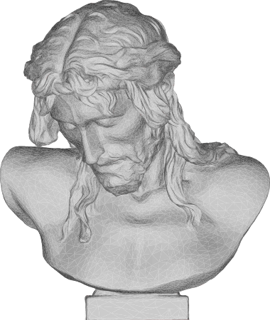 Donatello's 3D Christ Bust