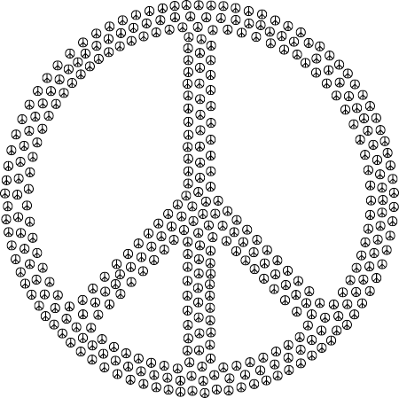 Fractal Peace Symbol