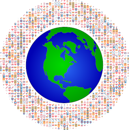 Global Medical Icons Frame