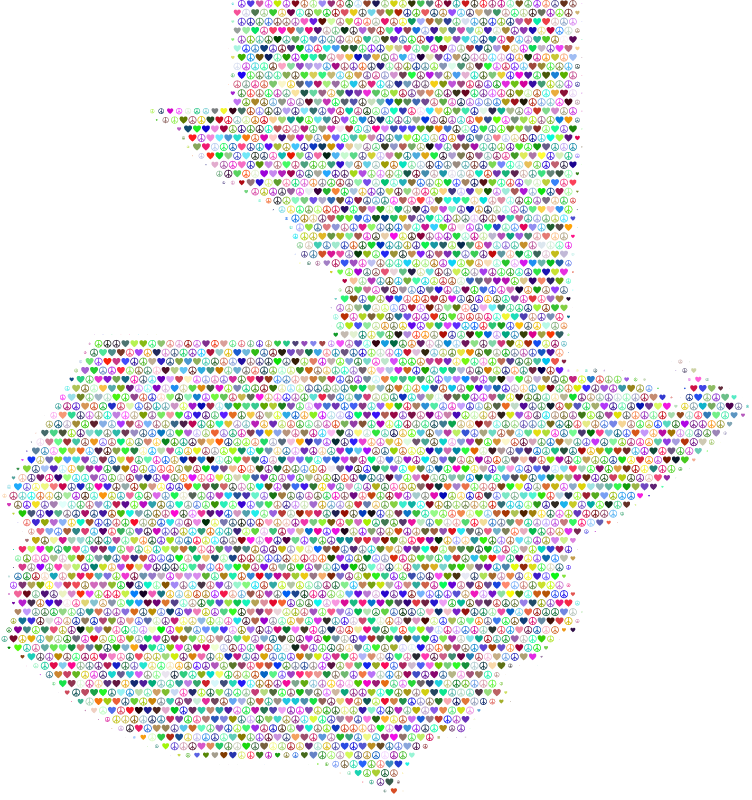 Guatemala Love & Peace Map
