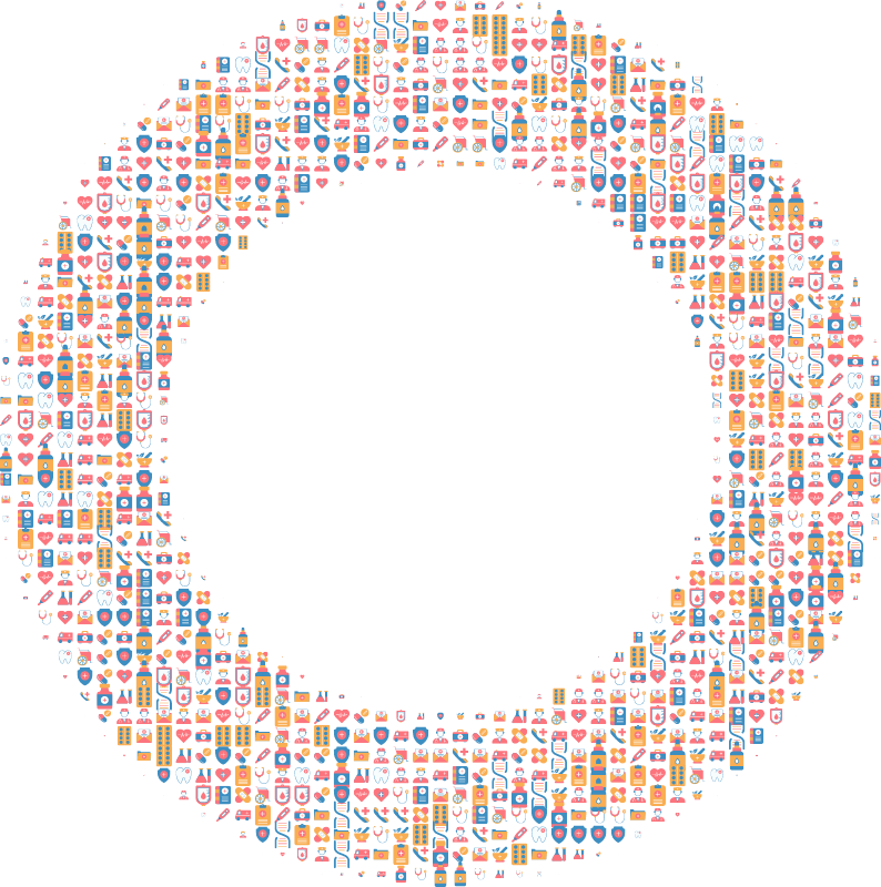 Healthcare Icons Frame